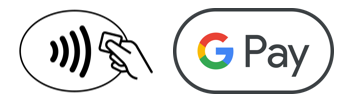 Wireless Pay Logo and Google Pay Logo