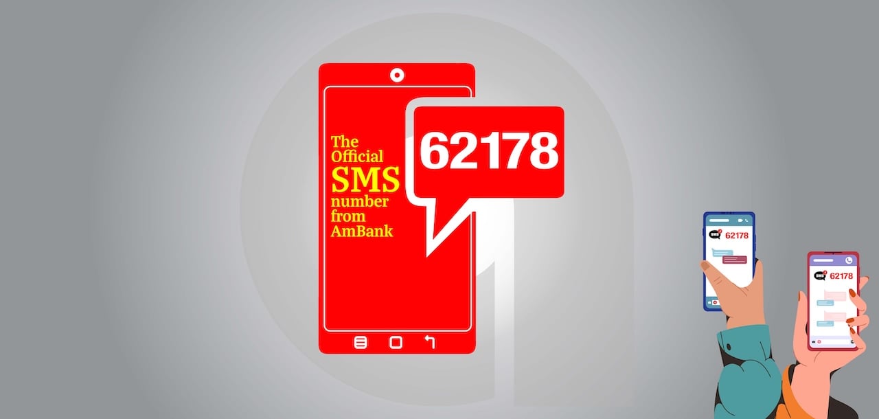 SMS Number Banner