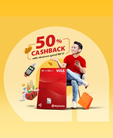 Debit Card 50 Cashback card