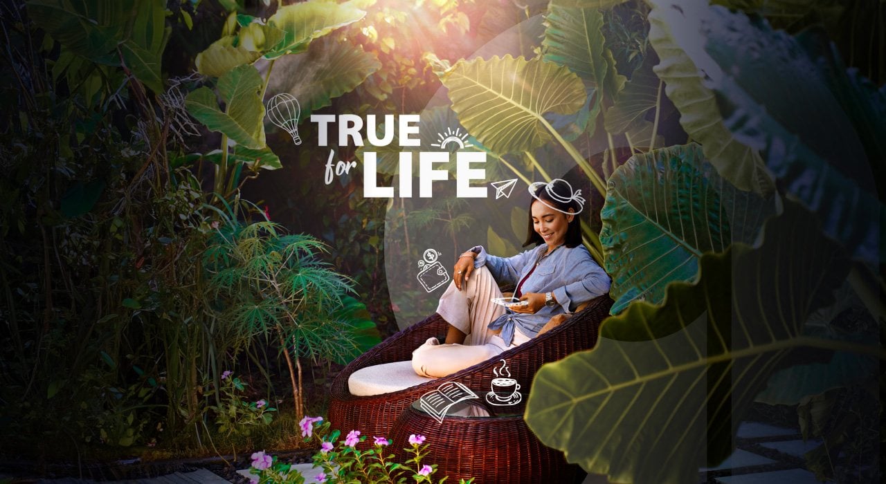 TRUE for Life Rotating Banner